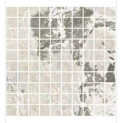 Casa Dolce Casa Onyx&amp;More 767759 White Blend Glo Mos 3x3 30x30