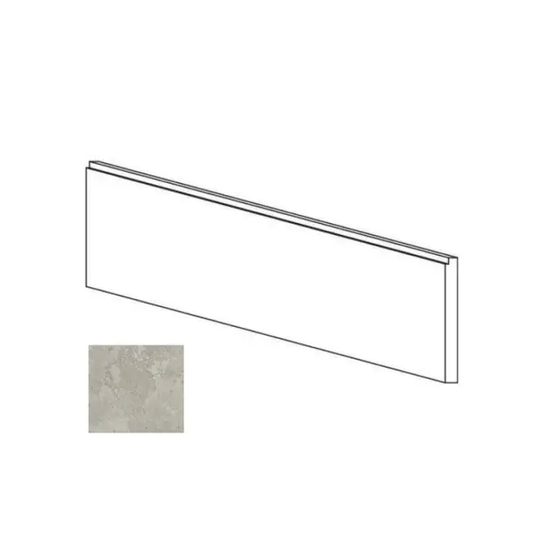 Impronta italgraniti Dorset DR07AL Alzata con Scuretto Cenere Cross Cut 20x60