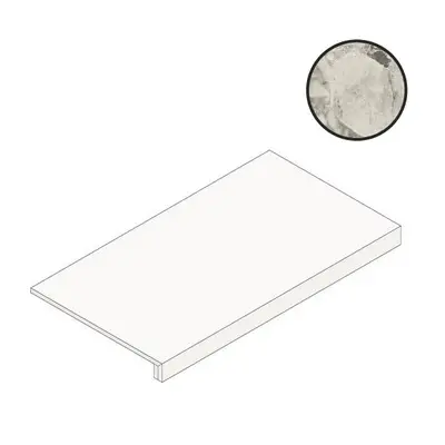 Atlas Concorde Russia Forte Dei Marmi 620090000979 Ceppo Apuano Pearl Lineare Angolo Sx 30x60