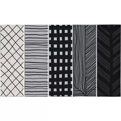 Ornamenta Mix And Match MAM1545DBN Decori In Bianco E Nero 15x45