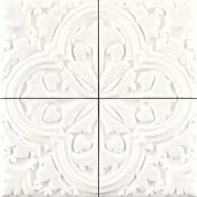 Ceramiche Grazia Formelle ALGA1 Algarve Bianco 13x13