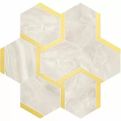Vallelunga Nolita 6001119 Esagona Bacchetta Ambra Oro 30x28