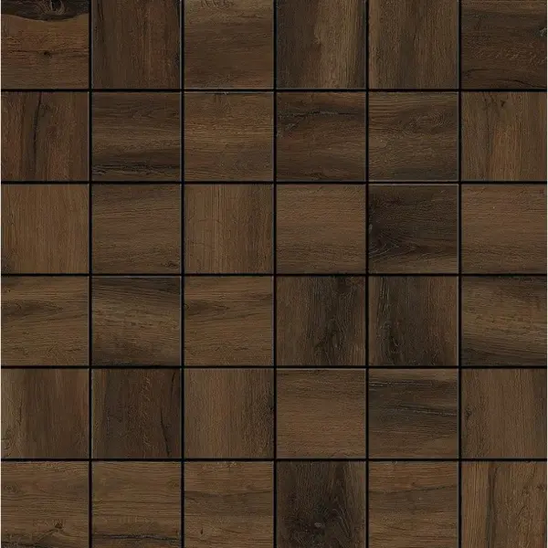 LaFaenza Legno Del Notaio MK.LNOT OLD Marrone scuro Matte Ret 30x30 - керамическая плитка и керамогранит