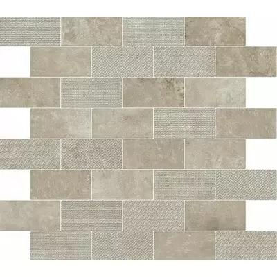 Atlas Concorde Aix 9AKC Cendre Minibrick Tumbled 30.5x30.5