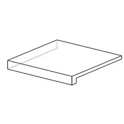 Fap Ceramiche Nuances Rovere Scalino Angolare DX RT 22.5x22.5