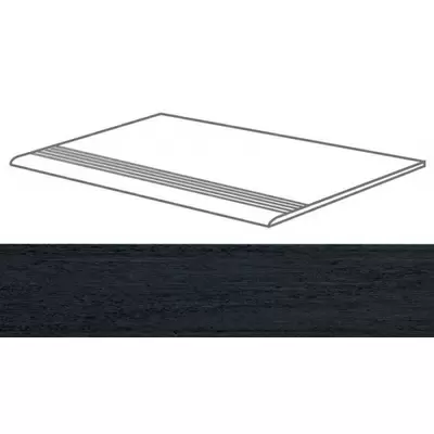 Casalgrande Padana Metalwood 6798581 Carbonio Naturale 30x60