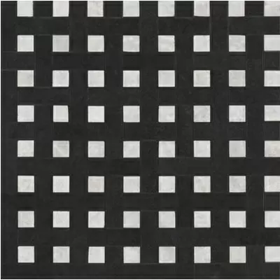 Versace Palace Living 8975 Chesterfield Black/White 39.4x39.4