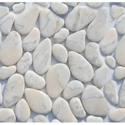 Stone China Mosaic White Beige Nat Freestone 28.5x28.5