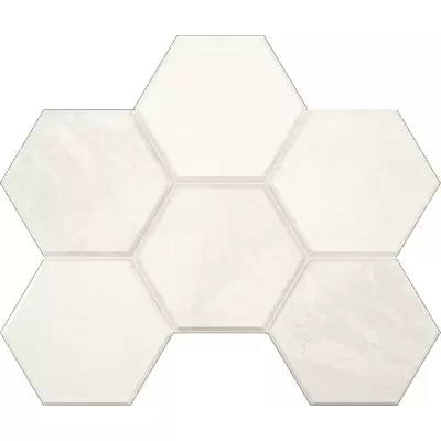Estima Terra LN00/TE00 White hexagon неполированный 25x28.5