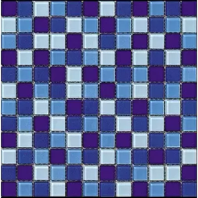 Dune Contract Mosaics 184615 Malla Cristal Azul Brillo 29.8x29.8