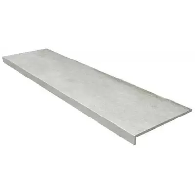 Gres de Aragon Itaca 970099 Peldano Recto Gris Anti Slip 31.5x119.7