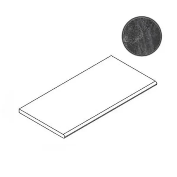 Atlas Concorde Russia Rinascente Resin 620090001150 Tarmac Bordo Round 30x60