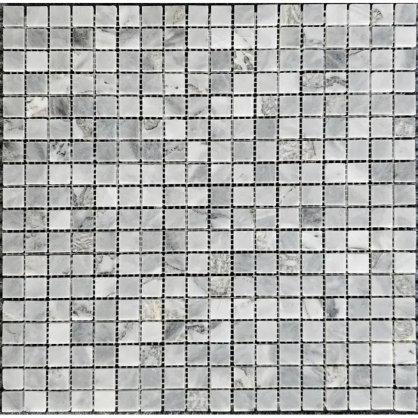 Pixel mosaic Каменная PIX 334 Ice Grey Полированная 30,5x30,5