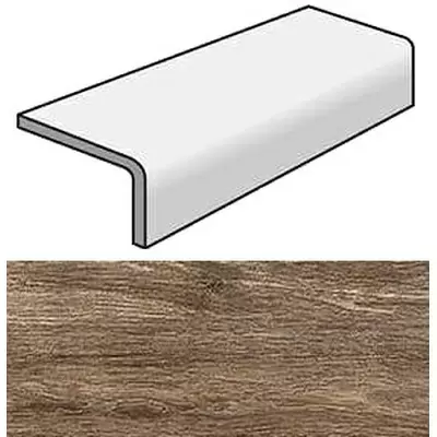 Rex Ceramiche Selection Oak 738117 Brown Oak Elemento Elle Strutturato Ret 45x15