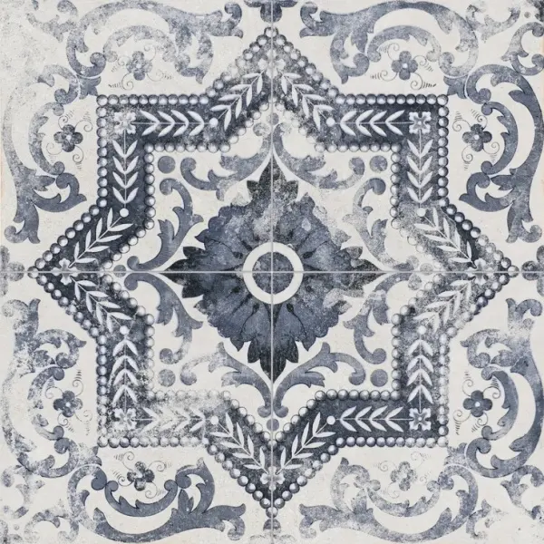 Halcon Ceramicas Kilkenny Pre Blue Mat 45x45 - керамическая плитка и керамогранит
