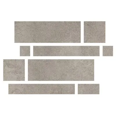 ABK Unika UKR20150 Grey Mix Wall Rett 60x80