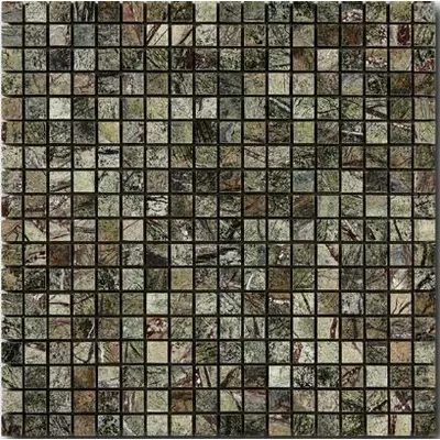 Art Natura Marble Mosaic Rain Forest Green 30.5x30.5