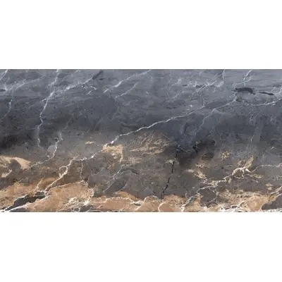 Usak Seramik Frankfurt Black Brown Polished 60x120