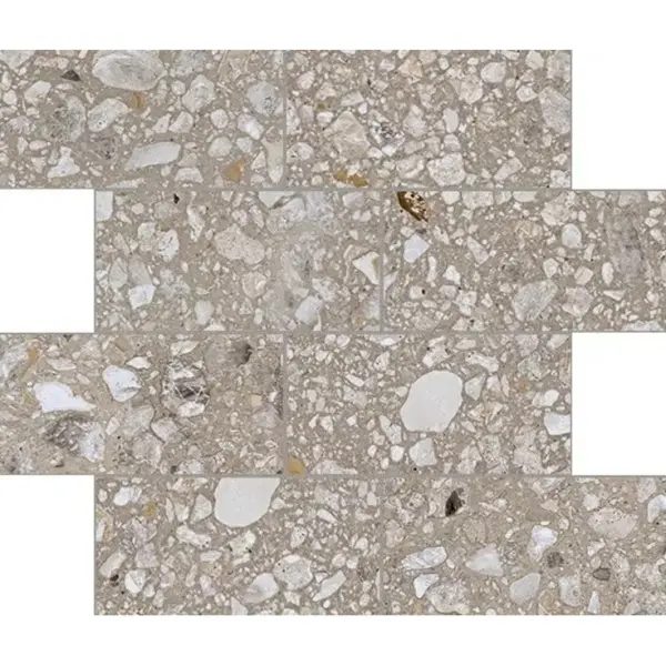 Cerim Ceramiche Match Up 772564 Earl Grey Mix Glossy Muretto 6mm 30x30