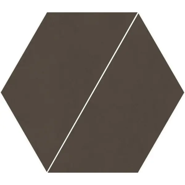Living Ceramics Cava LV11940 Brown Pattern 2 13B 13x15 - керамическая плитка и керамогранит