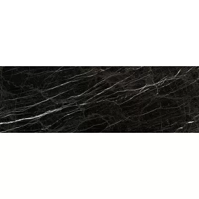Eurotile Amina 672 ANI3BK Black 29.5x89.5