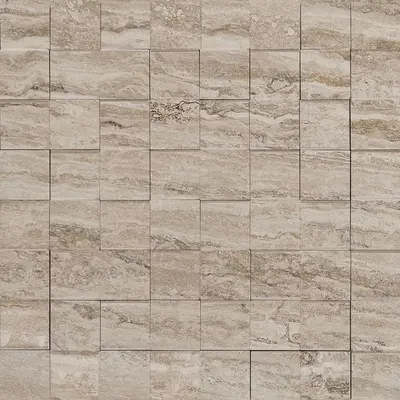 Marazzi Allmarble MMPX Travertino 3D 30x30 - керамическая плитка и керамогранит