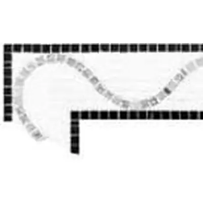 Bisazza Fregi 06110022VL Angolo Demetra Oro Bianco 9.2x22.6