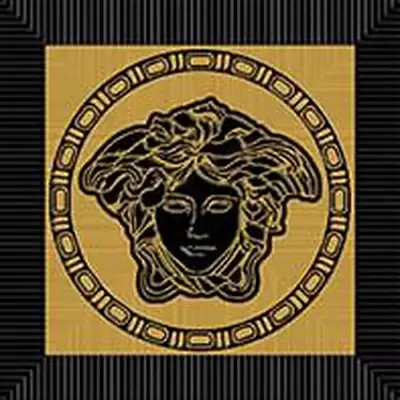 Versace Meteorite 47130 Firma Medusa Naturale Nero/Oro 9,8x9,8