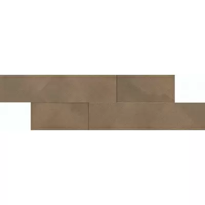 Apavisa Aluminium 8431940350078 Copper Spazzolato Mosaico Brick 58.5x19