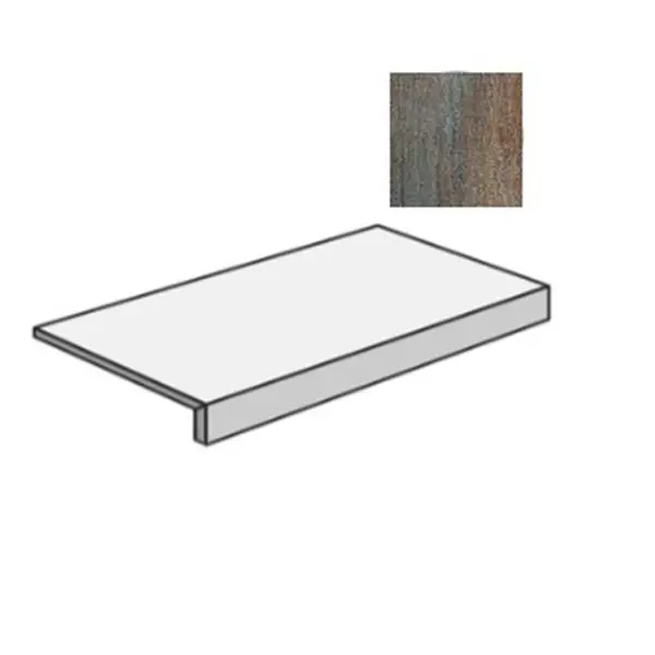 Sant Agostino Dripart CSAGDRBR12 Gradone Bronze 33x120