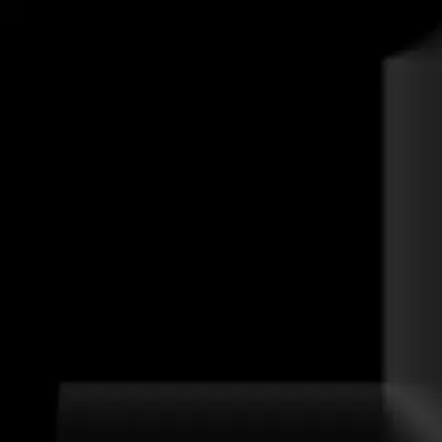 Absolut Keramika Circle Cube Mimbre Biselado Brillo Negro 10x10