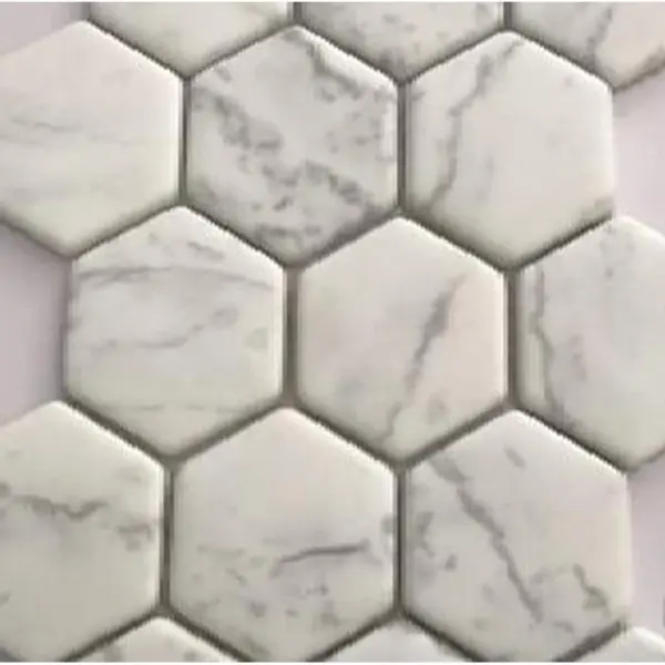 Мозаика Hexagon JS4806LJ-KL White Light Grey Nat 29,5x30
