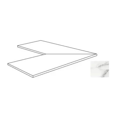 Sichenia Mus Eum 185201 Statuario Angolo Gradino Toro Esterno Dx-Sx 30x90