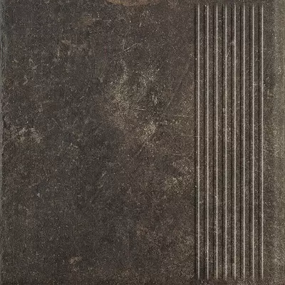 Grupa Paradyz Scandiano Brown Stair Tread 30x30