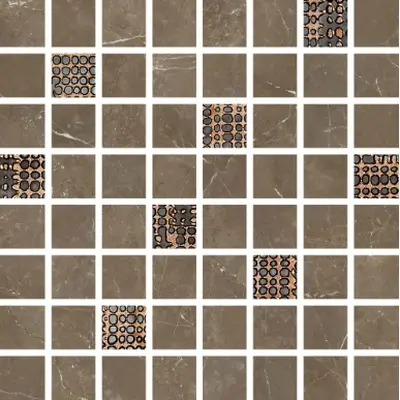Love ceramica (Love Tiles) Marble Tortora Shine 17,4x17,4