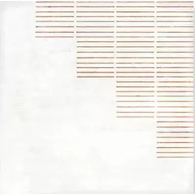 WOW Mestizaje / Zellige 120452 Chateau Lines White Gloss 18.5x18.5