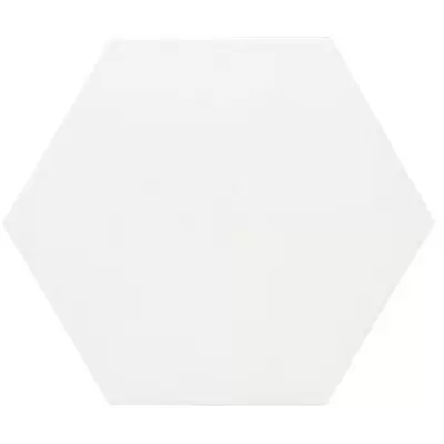 Azuvi Esagono Bianco 25.8x29