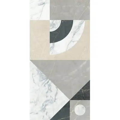 La Fenice Velvet Marble Decoro Frame Line Reactive 3D Rett 60x120