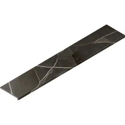 Italon Stellaris 620070002618 Absolut Black Scalino Frontale 33x160 - керамическая плитка и керамогранит