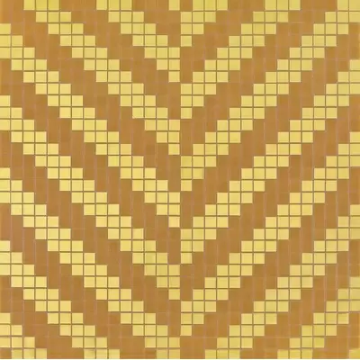 Bisazza Decori 20 06001338VL Twill Oro Giallo 64.7x64.7