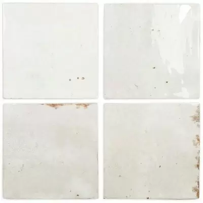 DNA Tiles Enamel Square White 12.5x12.5