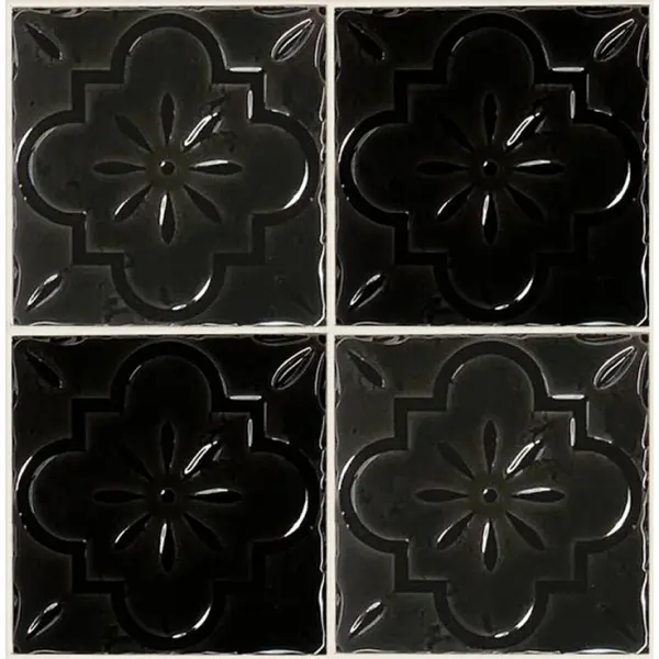 Ceramiche Grazia Shades Of Art GIRA5 Giralda Charcoal 13x13