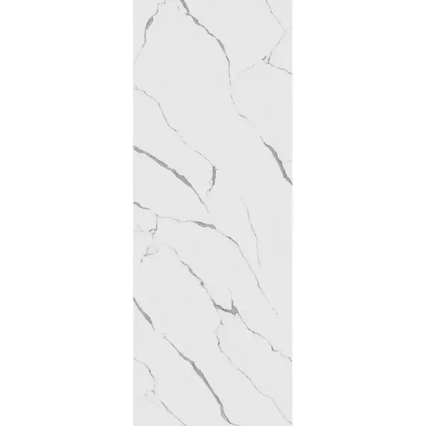 Kerama Marazzi Статуарио SL1232G0031R Белый Обрезной 11mm 119,5x320 - керамическая плитка и керамогранит