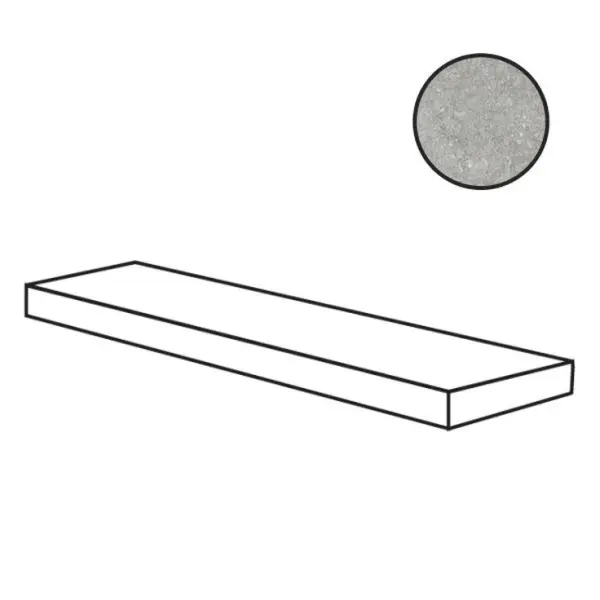 Flaviker PI.SA Nordik Stone 0004855 Angolare Plus Dx Ash Ret 32x120