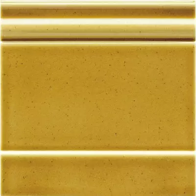 Ceramiche Grazia Epoque ZOE8 Zoccolo Dark Mustard Craquele 20x20