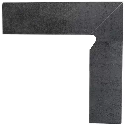Grupa Paradyz Bazalto Grafit 2 elements Right 30x8.1