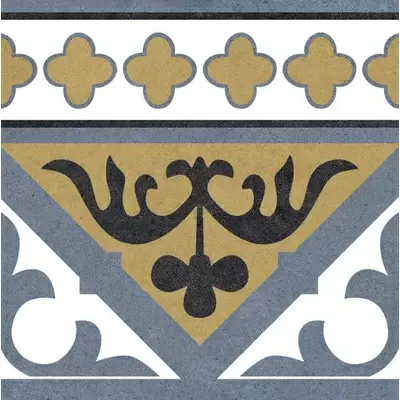 Codicer Versalles Cenefa Orleans Blue 25x25