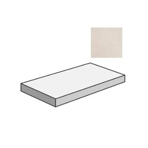 Flaviker PI.SA Palette 0017479 Sand Gradone Angolare Sx 32x120 - керамическая плитка и керамогранит