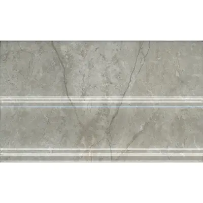 Kerama Marazzi Кантата FMB033 Серый светлый глянцевый 25x15