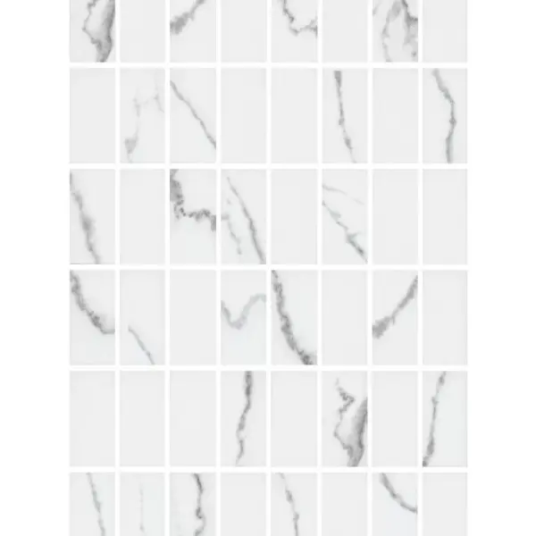 Kerama Marazzi Мираколи MM8380 Мозаичный Белый Глянцевый 20x30